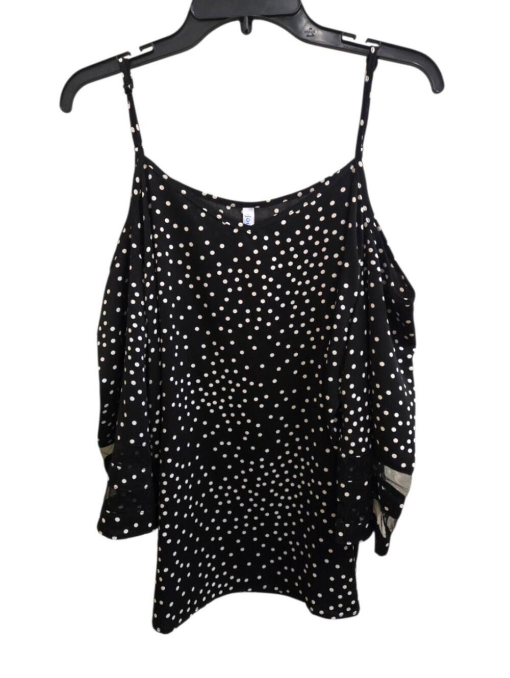 NWOT XL Jouica dot blouse